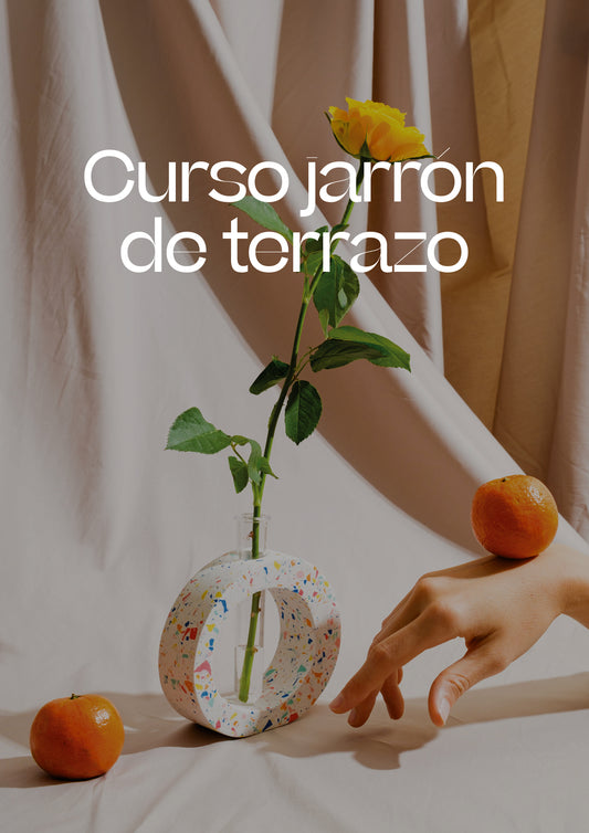 CURSO JARRÓN DE TERRAZO - 16 Diciembre